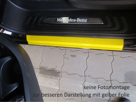 Ladekante & Einstiege Lackschutzfolie SET passend für Mercedes V-KLasse Typ447 