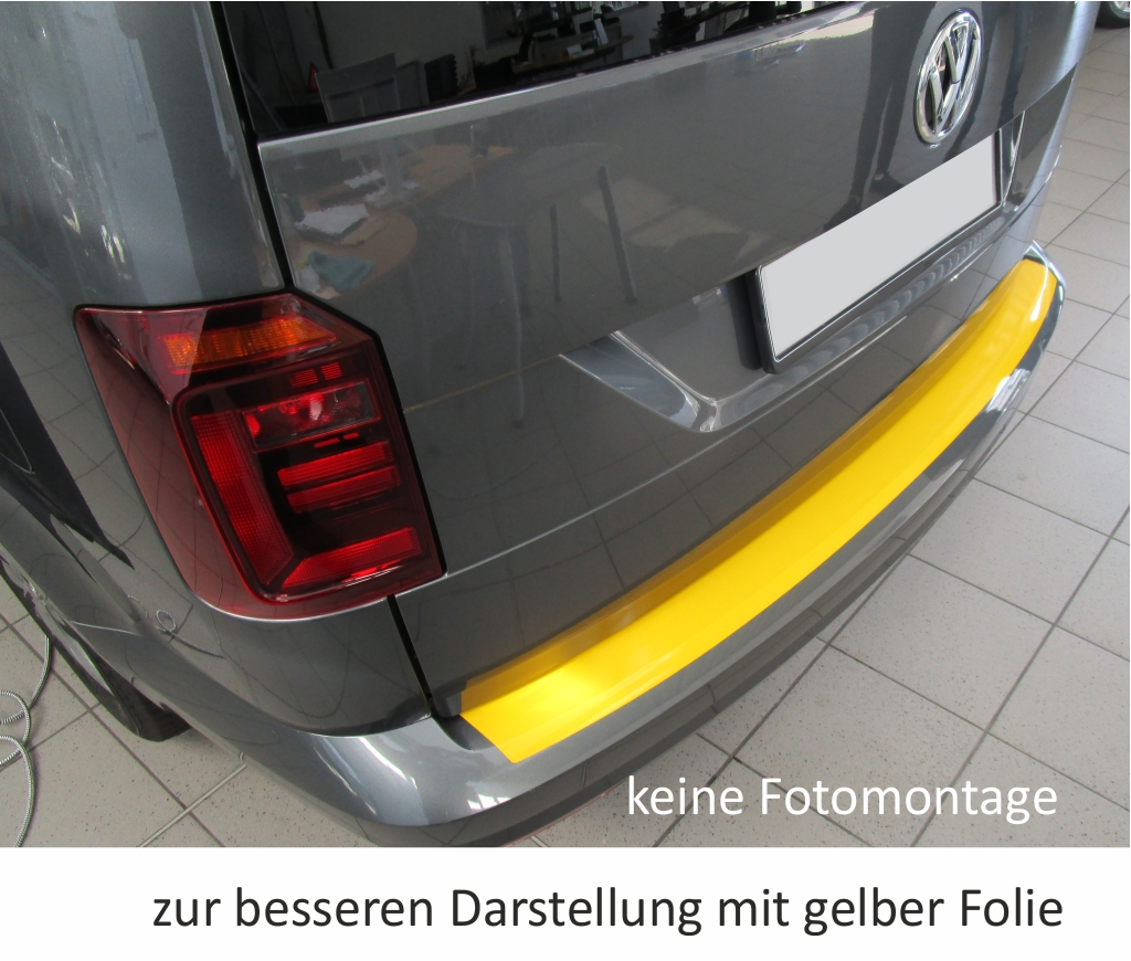 Original VW Caddy 5 Ladekantenschutz Stoßfänger Schutzfolie
