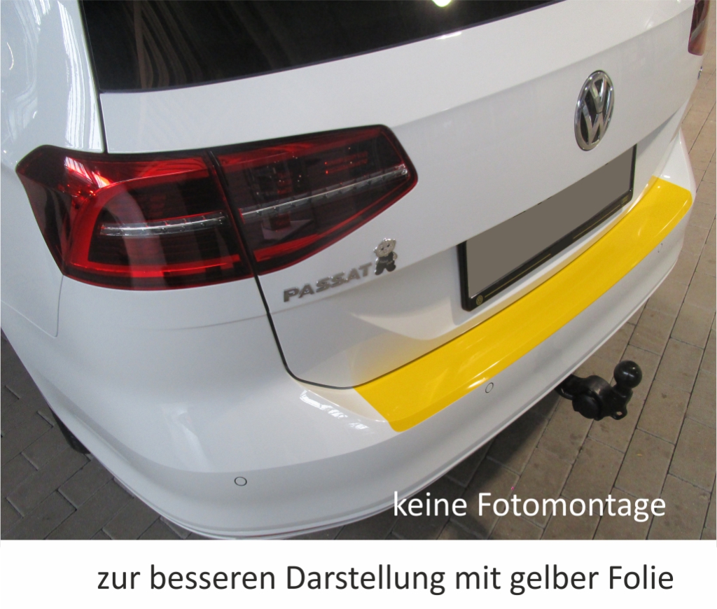 LADEKANTENSCHUTZ Lackschutzfolie für VW Passat B8 Variant Kombi 160 schwarz matt 